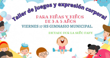 Taller de juegos y expresión corporal