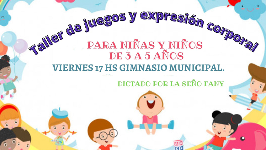 Taller de juegos y expresión corporal